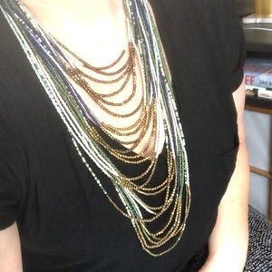 Multi-colored Charming Charlie Multi-Strand necklace